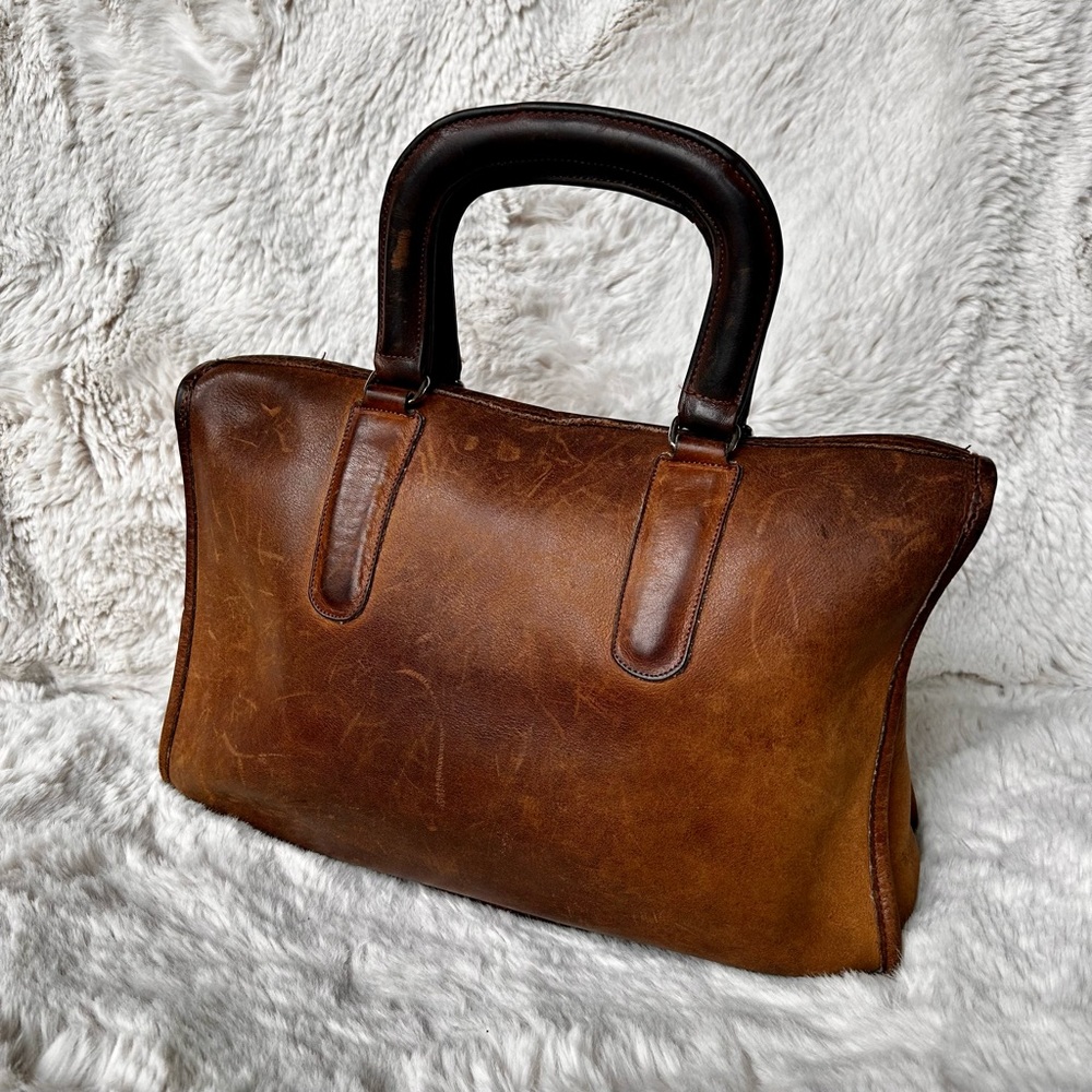 Coach Brown Leather Satchel